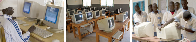 Computer EDV-Unterricht Kamerun